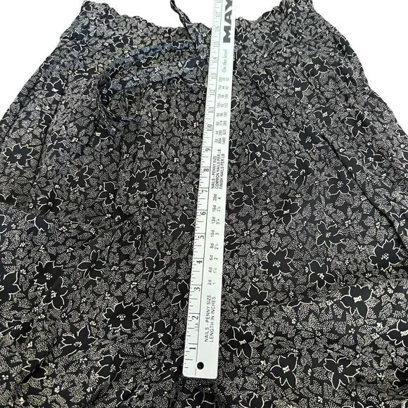 𝅺isabel Marant Etoile Pants 100% Cotton Black‎ Floral Size 38 (FR), M (US) - Picture 11 of 12